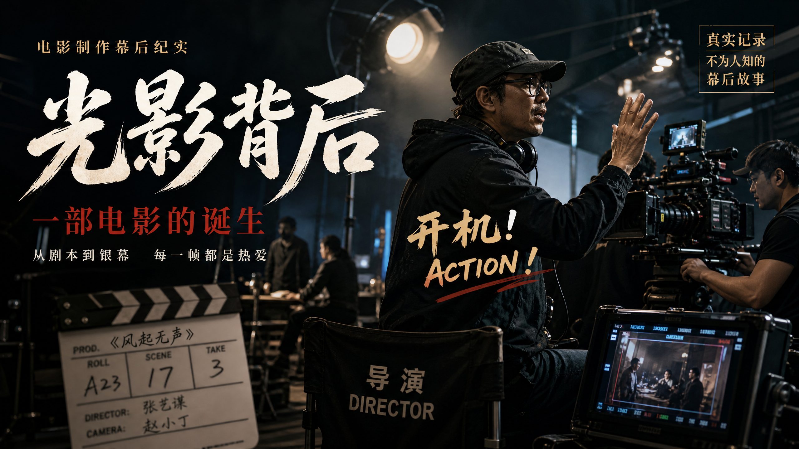 大象传媒电影制作幕后视频